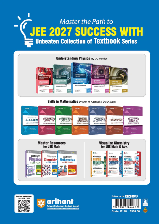 Navigator Series JEE Main & Advanced 2027 – Calculus | 2000+ Problems | Limits, Continuity, Differentiation, Maxima–Minima, Integrals, AOD, DE & More | 3-Level Exercises with PYQs | by Vinod Kumar Pareek - Image 2
