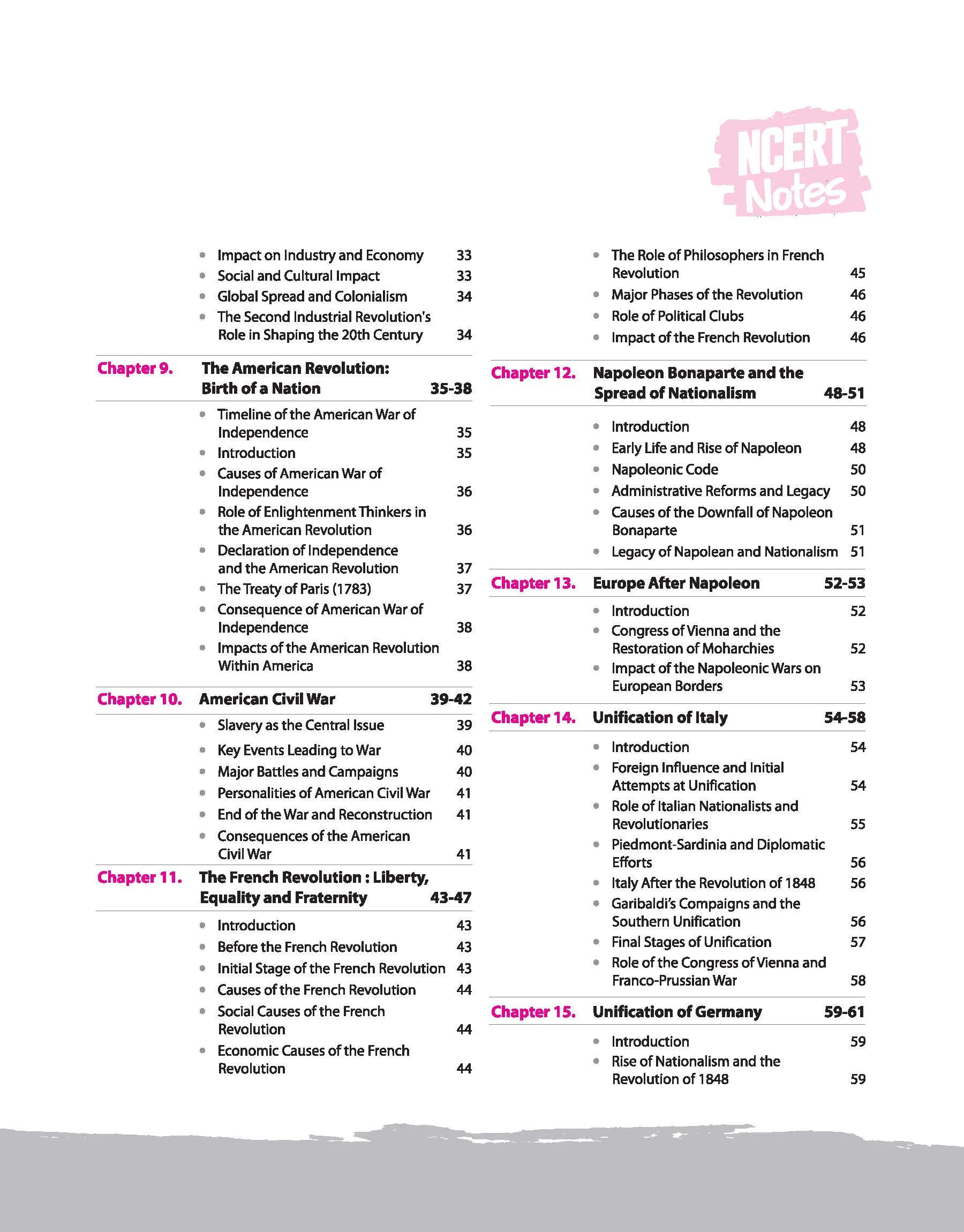 Ncert Notes World History Class (9-12) Old+New | 1st Edition | For UPSC and Other Competitive Exam | English Medium - Image 6