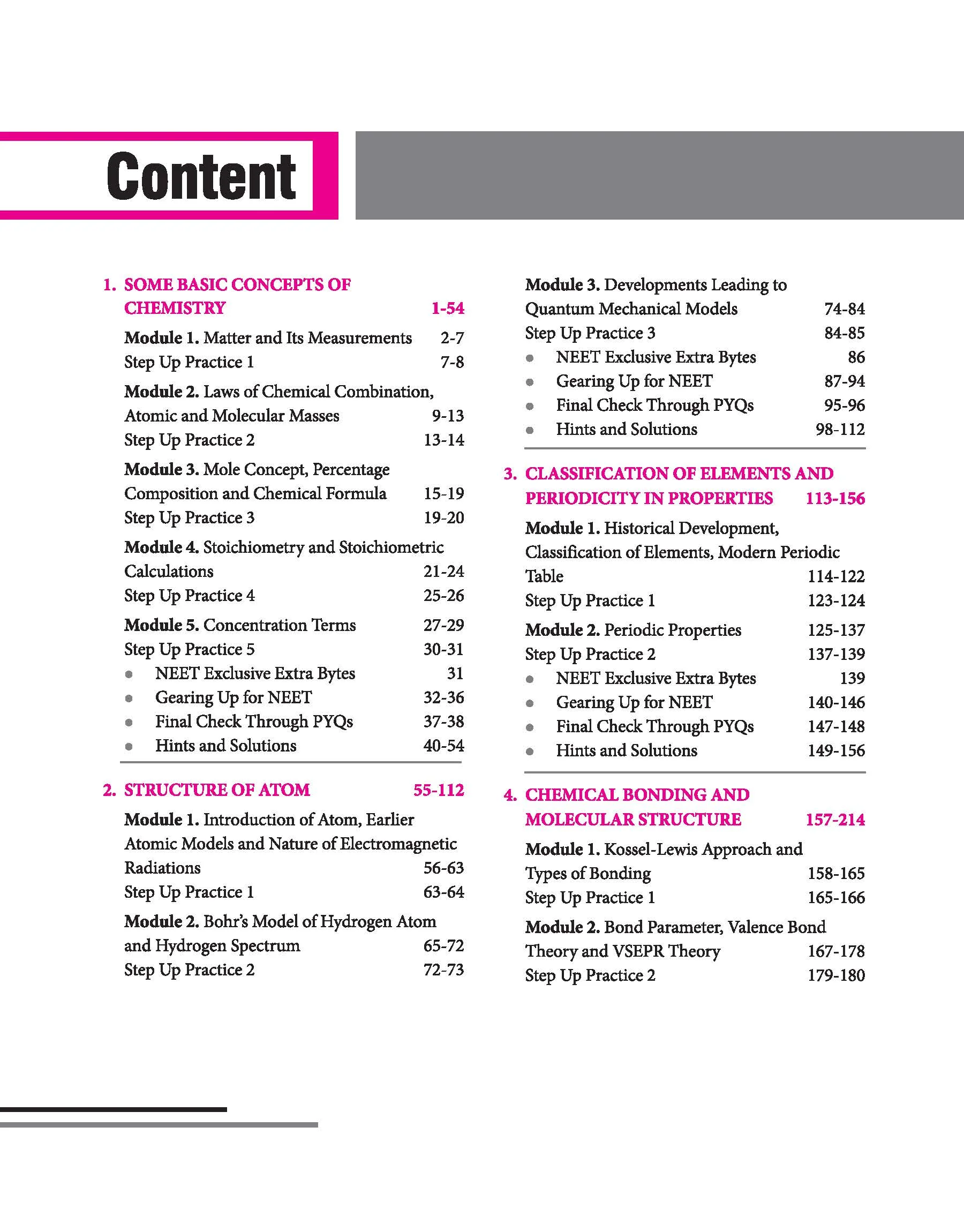 Objective Chemistry Volume 1 for NEET 2027 | Medico Achiever’s Series | 2000+ MCQs with PYQs Synced Modular Theory | Fully Revised NEET Preparation Book by Dr. RK Gupta - Image 3