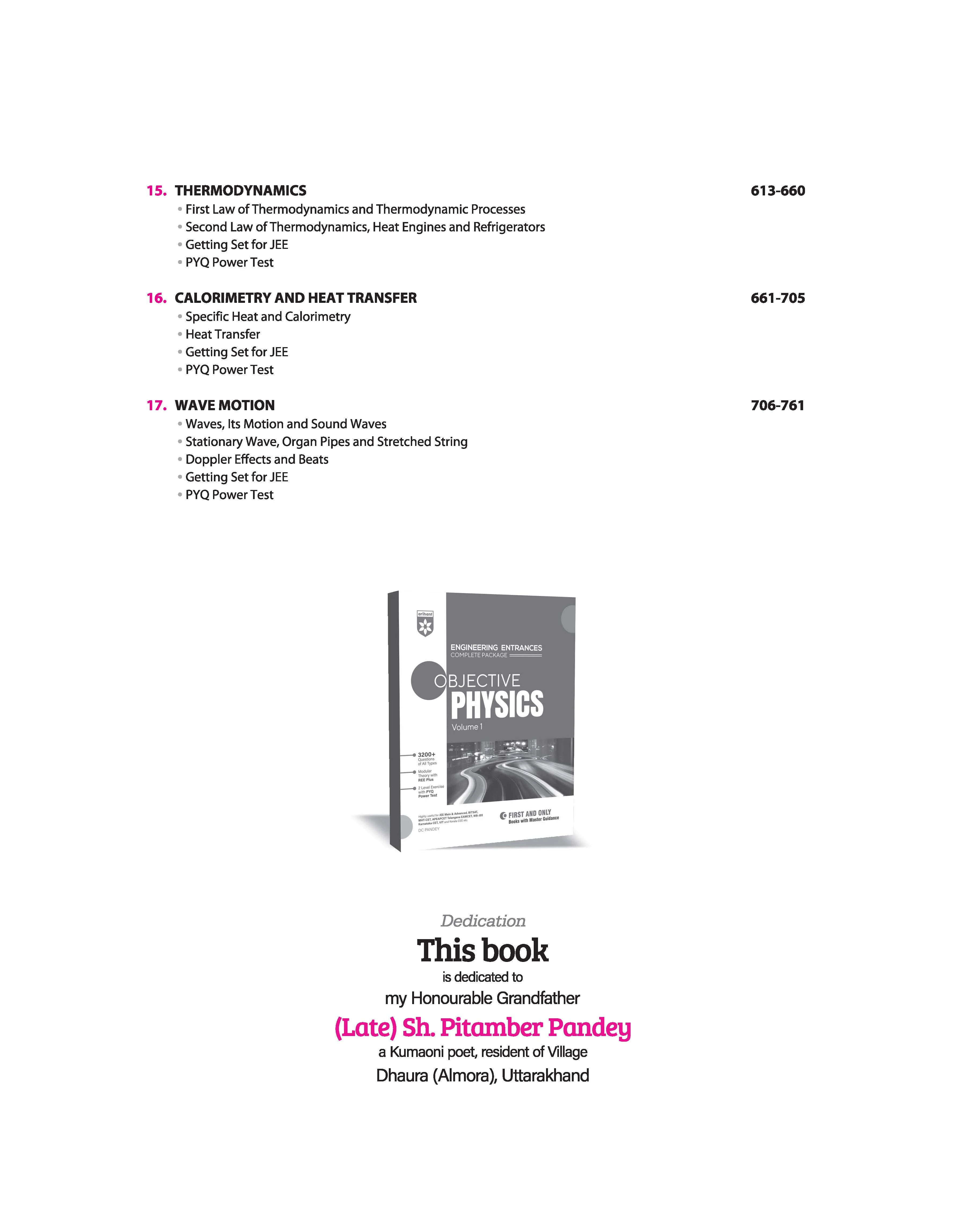 Objective Physics Vol. 1 | Engineering Entrances | 3600+ Questions, Modular Theory & REE Plus, PYQ-Based 2-Level Exercises | For JEE Main & Advanced, BITSAT, MHT-CET, VIEEE & All Engineering Entrances - Image 5