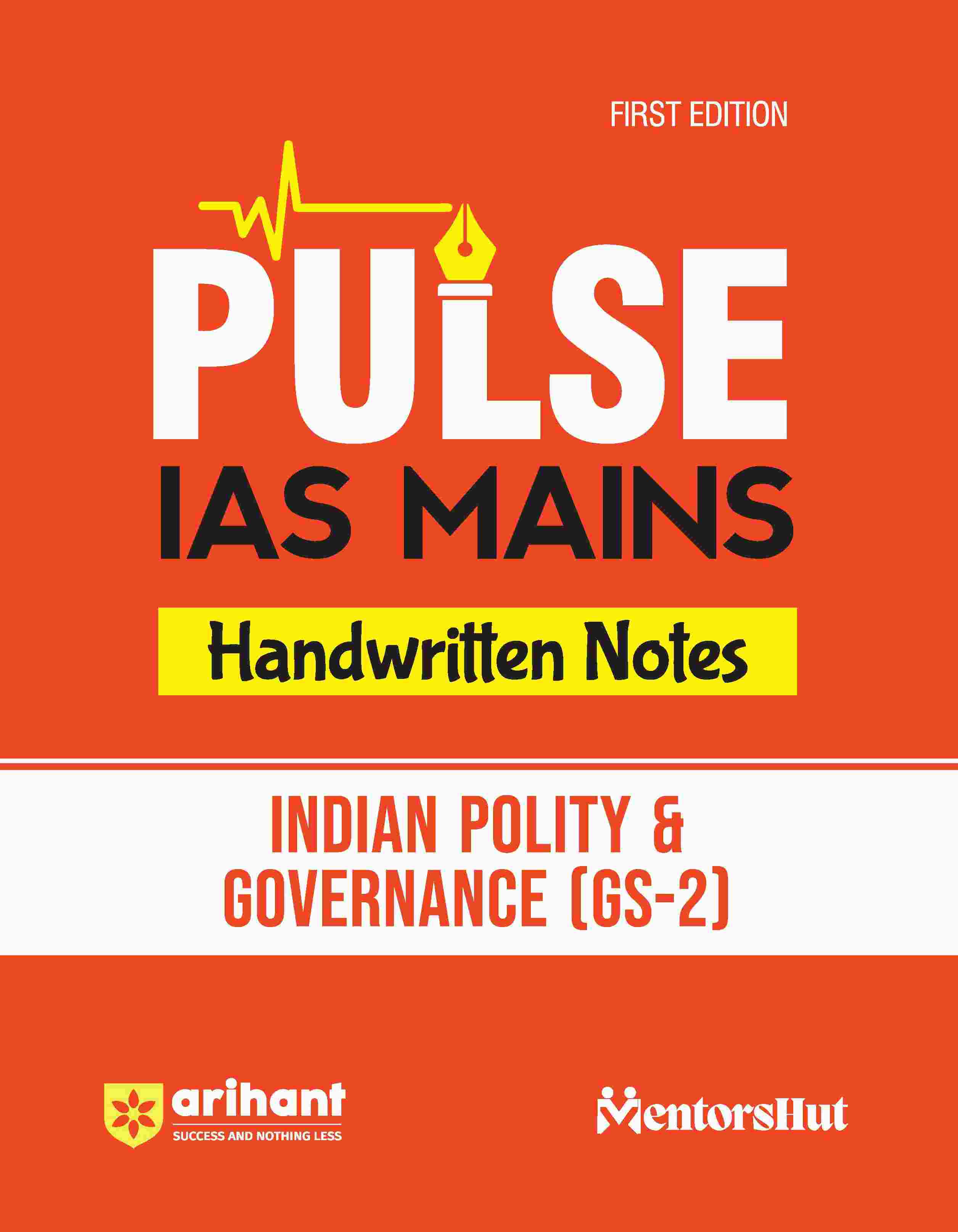 Pulse Handwritten Notes IAS Mains - Indian Polity & Governance (GS - 2) | First Edition