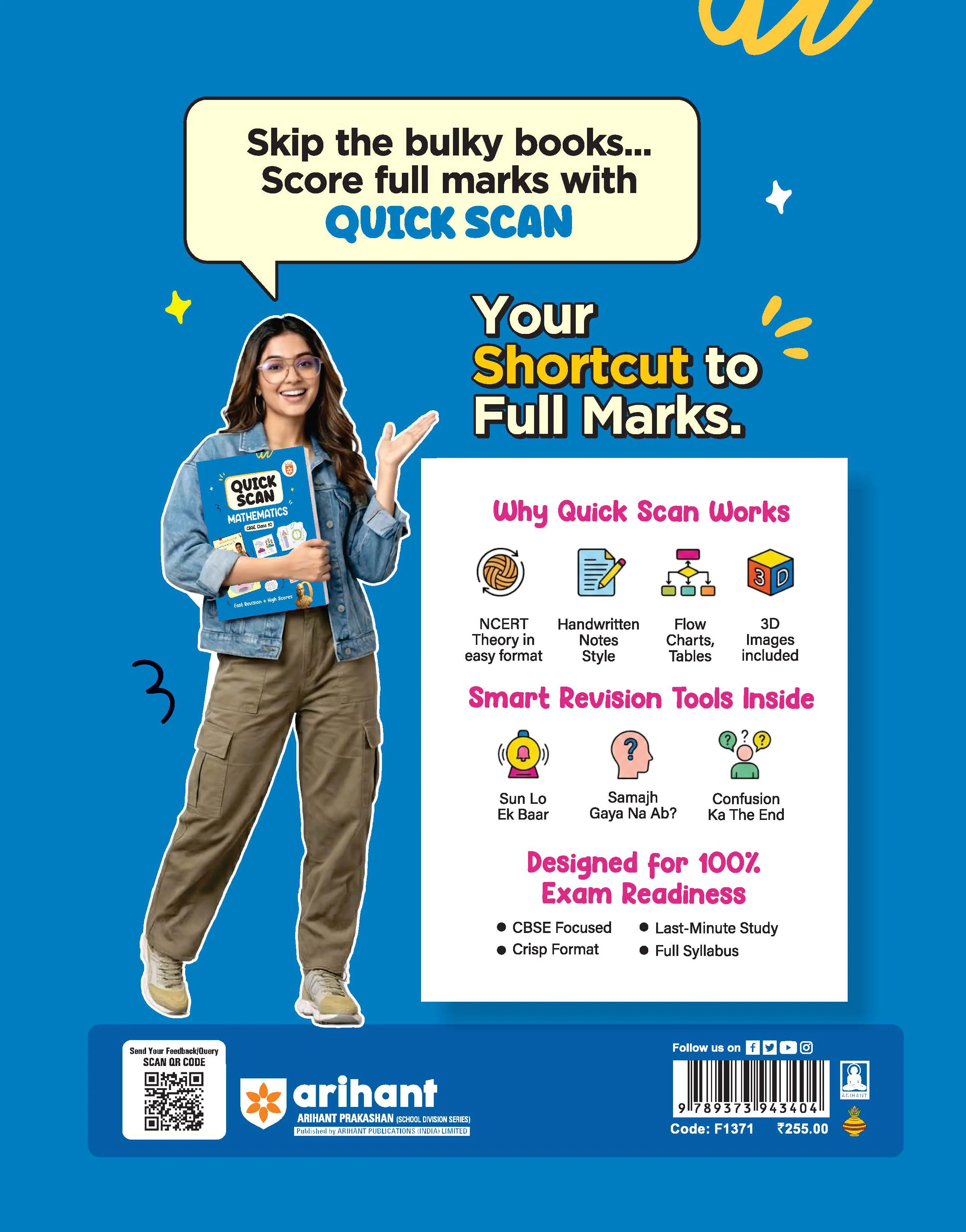 Quick Scan Mathematics | CBSE Class 10 | Fast Revision Notes for High Scores | NCERT Theory, Handwritten Notes, Flow Charts & Tables, 3D Images | Based on Latest CBSE Syllabus - Image 2