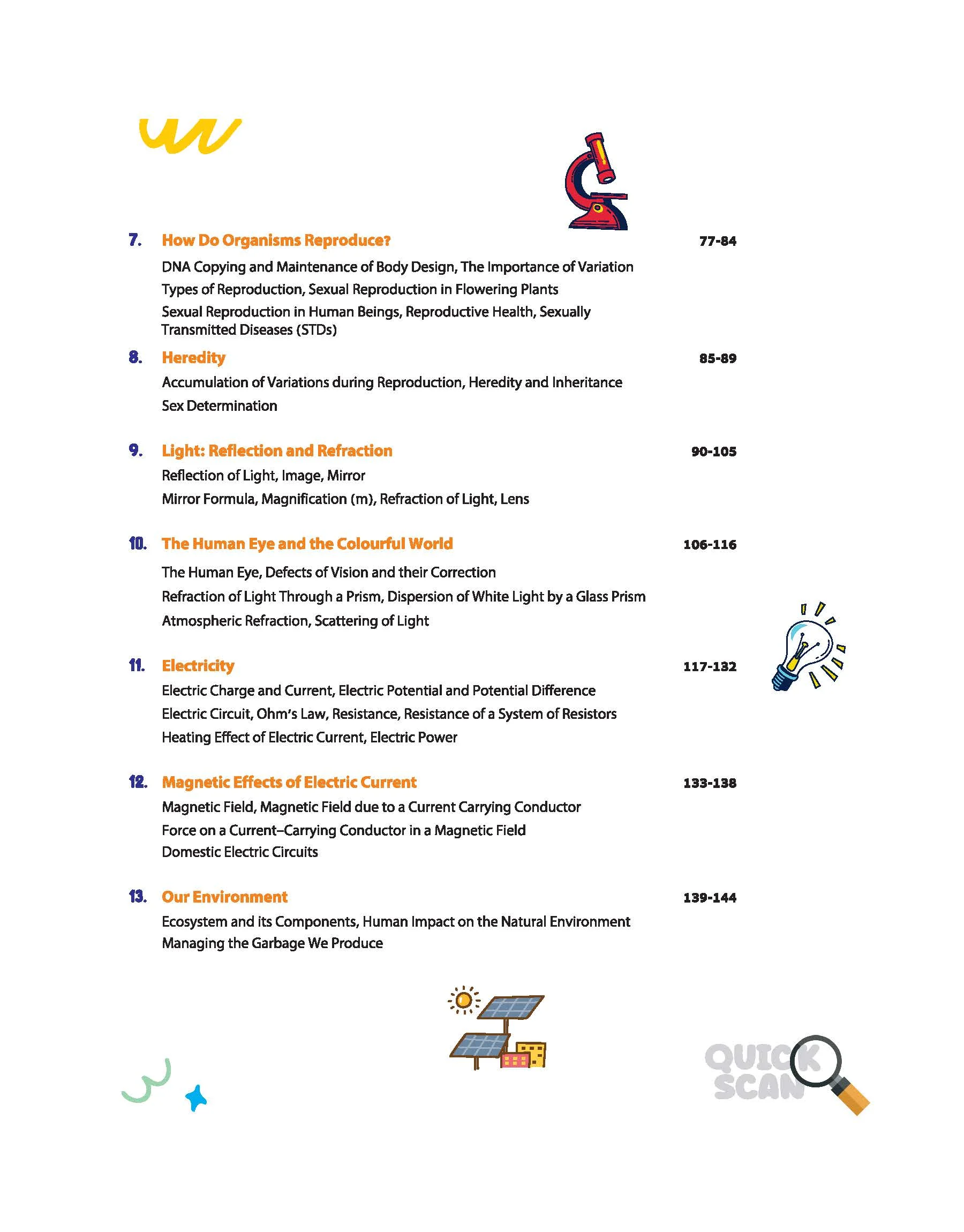Quick Scan Science | CBSE Class 10 | Fast Revision Notes for High Scores | NCERT Theory, Handwritten Notes, Flow Charts & Tables, 3D Images | Based on Latest CBSE Syllabus - Image 4