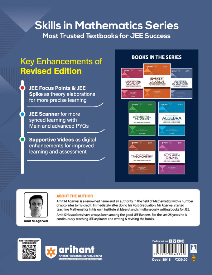 Skills in Mathematics Vectors & 3D Geometry for JEE Main & Advanced 2026 | Theory, Practice Milestones & PYQ Scanners | Ideal for IIT JEE Aspirants by Amit M Agarwal - Image 2