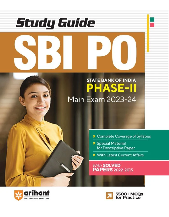 SBI PO Phase-2 Main Exam (2023-24) | Study Guide| English Medium