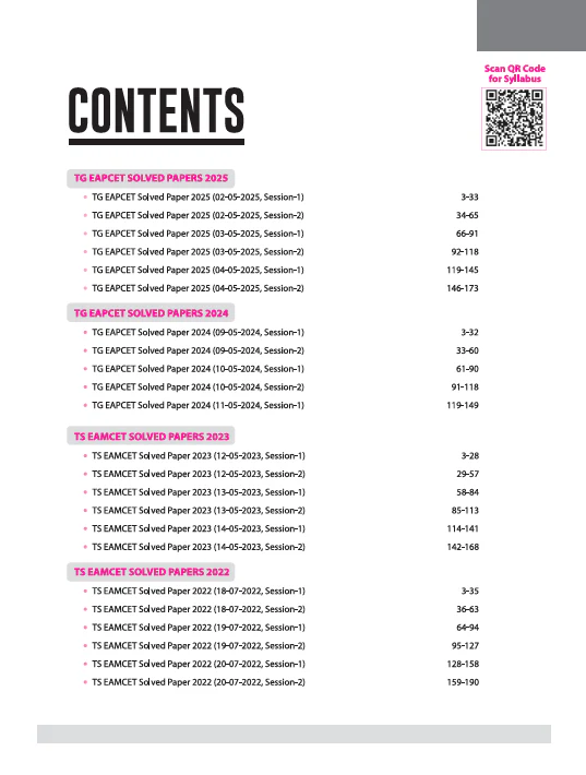 Telangana EAPCET Engineering Entrance 2025 | 21 Years Solved Papers (2025–2015) | Physics, Chemistry & Mathematics | Most Authentic Explanatory Solutions - Image 3