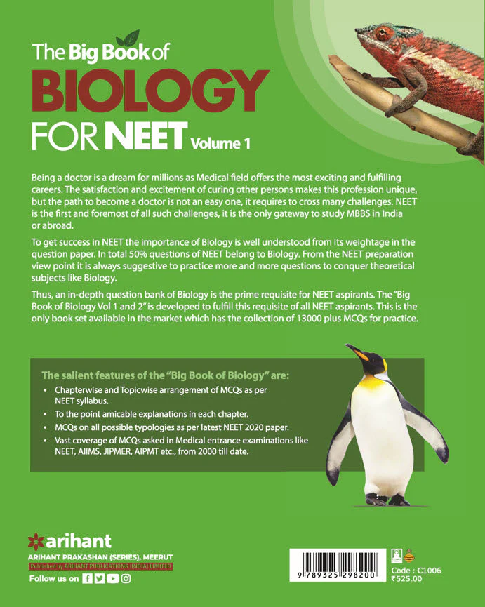 The Big Book of Biology for NEET 2025 (Volume 1) - Image 2