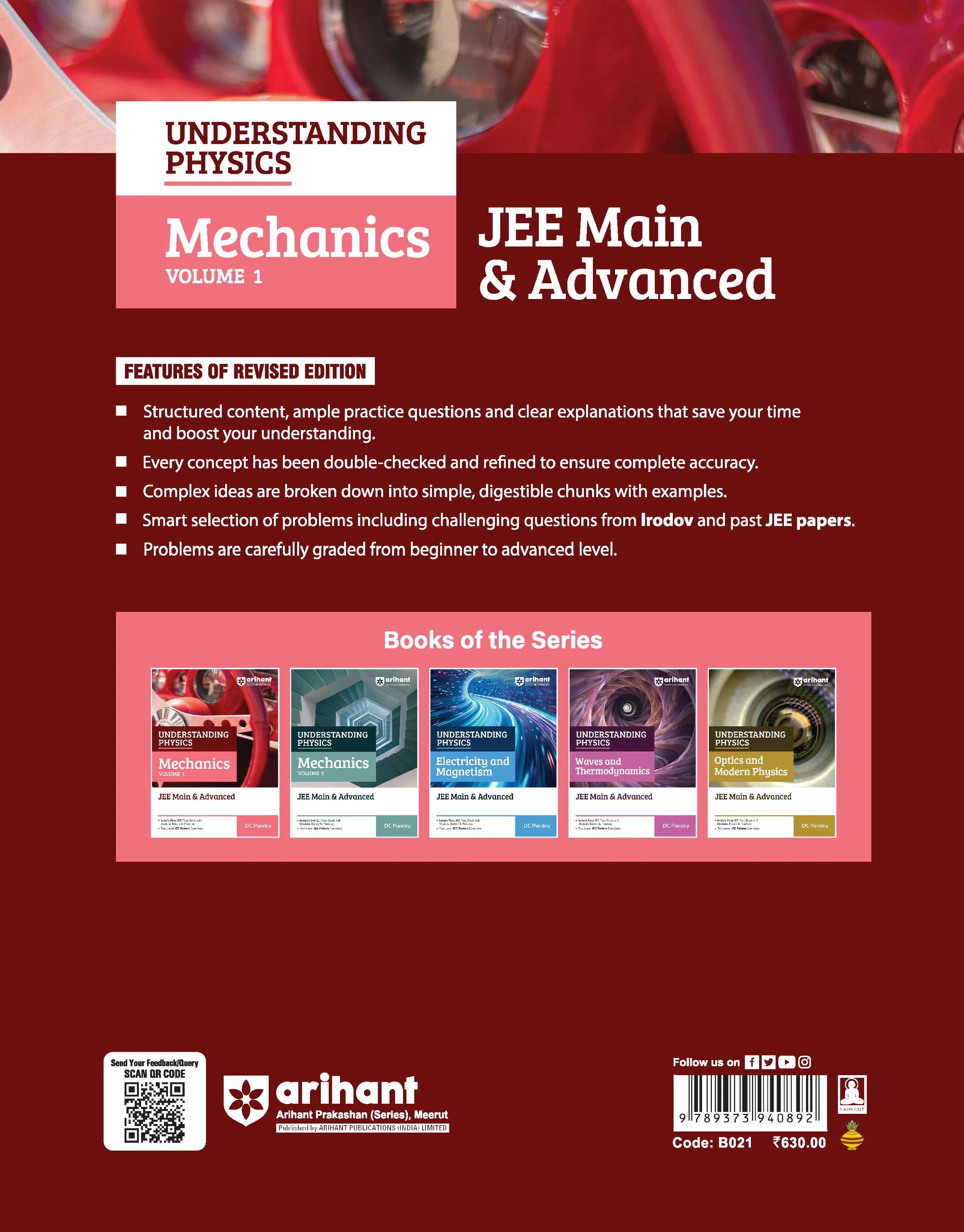 Understanding Physics Mechanics Volume 1 for JEE Main & Advanced 2027 | Modular Theory, Concept Practice & Two-Level JEE Pattern Exercises | DC Pandey - Image 2