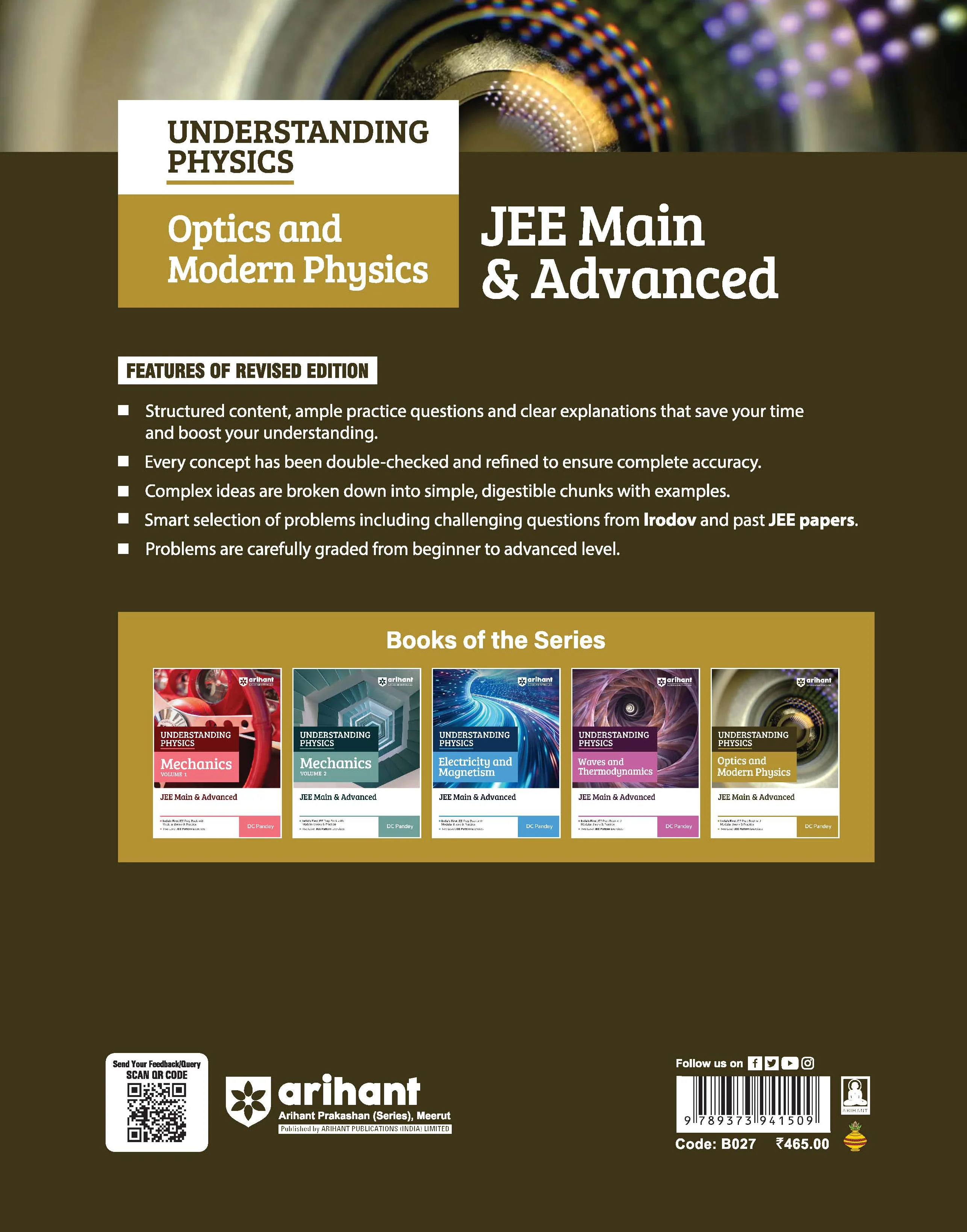 Understanding Physics Optics & Modern Physics for JEE Main & Advanced 2027 | Modular Theory, Concept Practice & Two-Level JEE Pattern Exercises | DC Pandey - Image 2