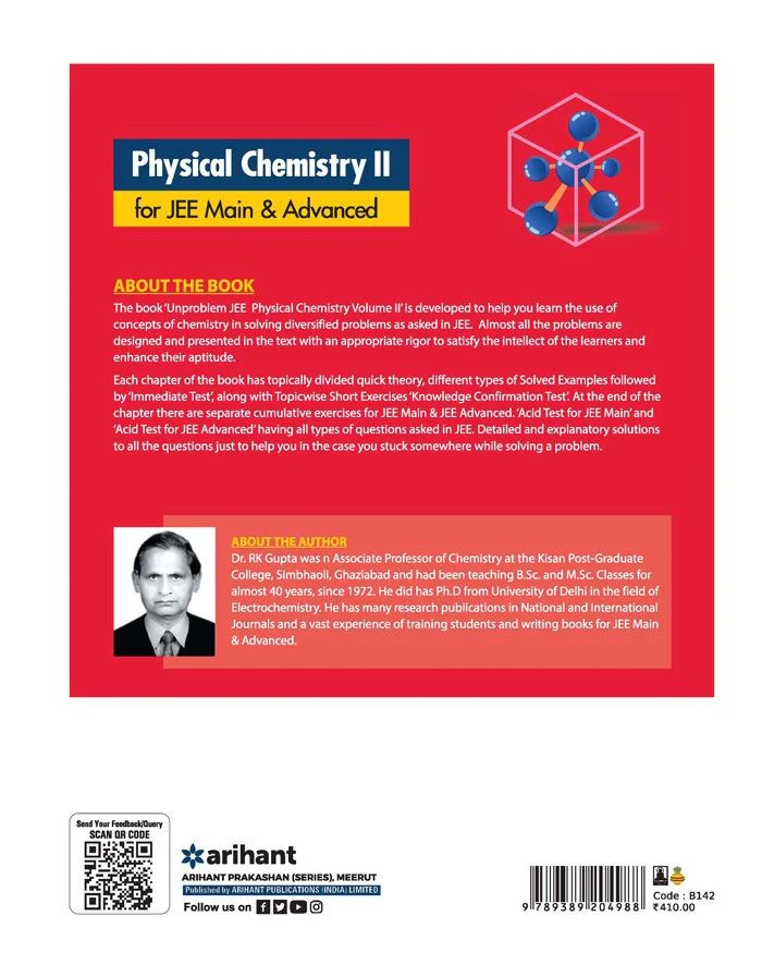 Unproblem JEE Physical Chemistry II for JEE Mains & Advanced | Dr. R.K Gupta - Image 2