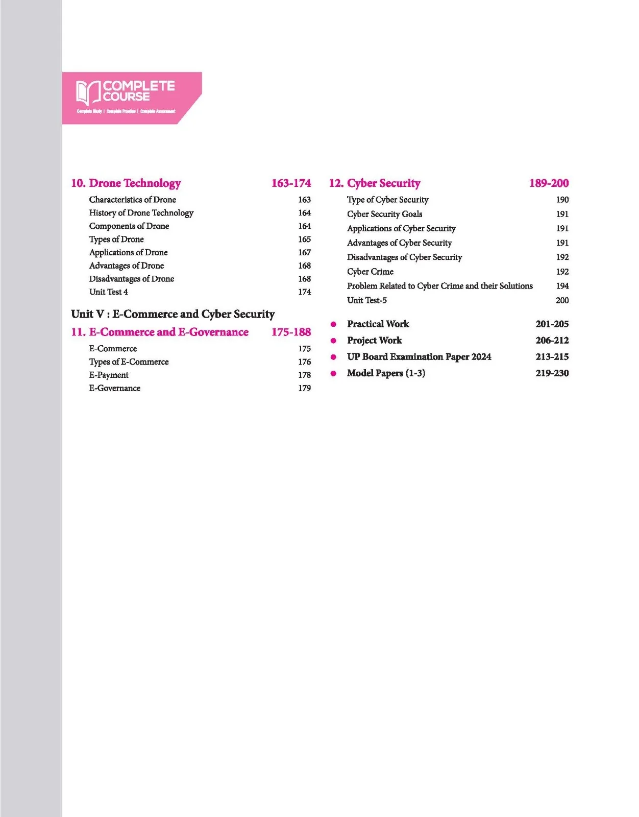 UP Board Complete Course Computer Class 10 Exam 2025 | Including Model Papers, OMR Sheet with Practical and Project Work | Complete Revised Edition - Image 4