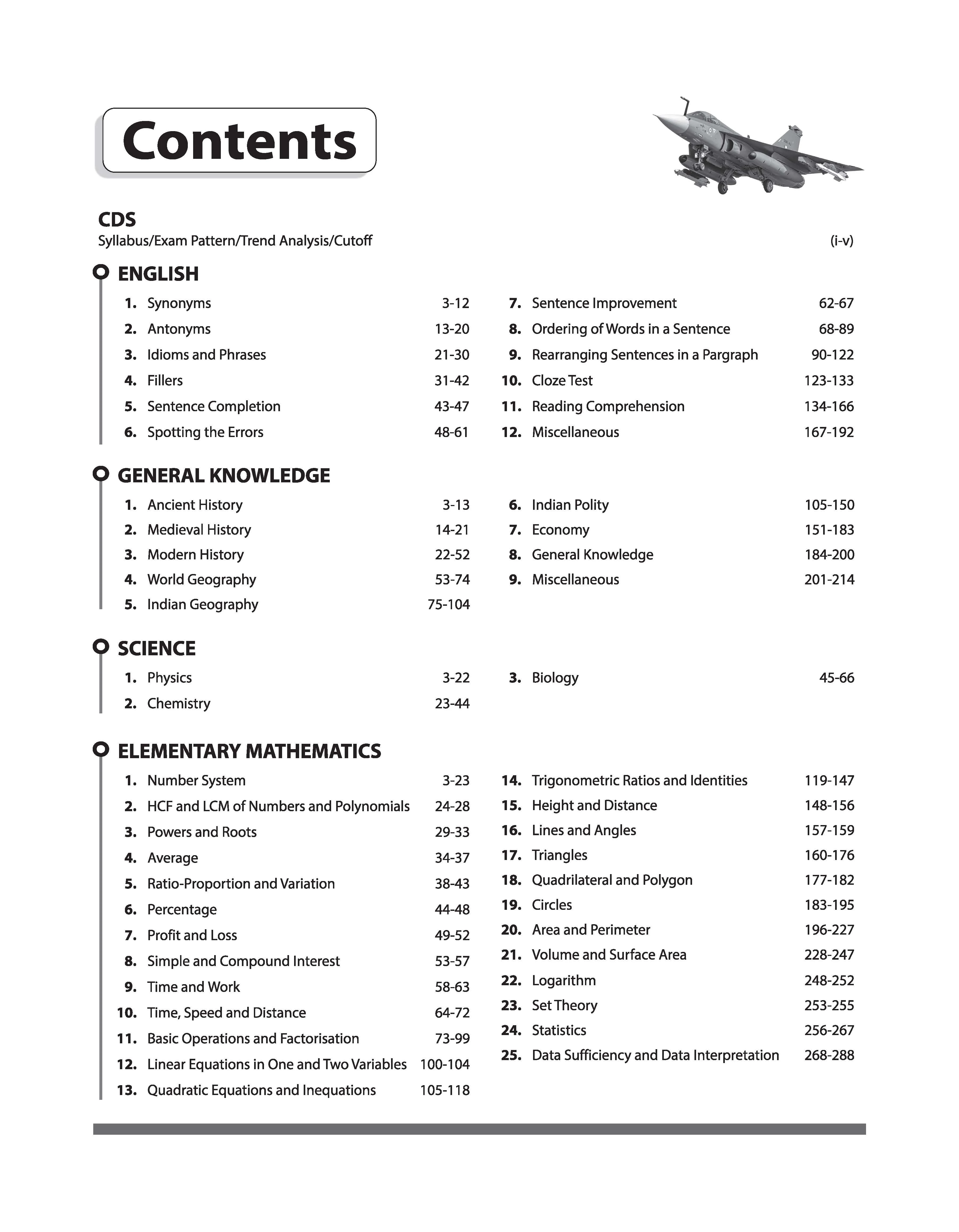 UPSC CDS 2026 — Chapterwise 20 Solved Papers (2025–2016) | English, General Knowledge & Elementary Mathematics | Detailed Explanations & Trend Analysis | 6500+ MCQs - Image 3
