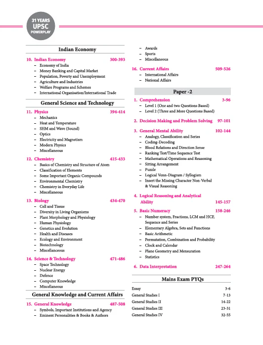 UPSC IAS & State PCS Pre Exam 31 Year Solved Papers (2025 -  1995) | GS (Paper1) and CSAT (Paper2) | English Medium - Image 4