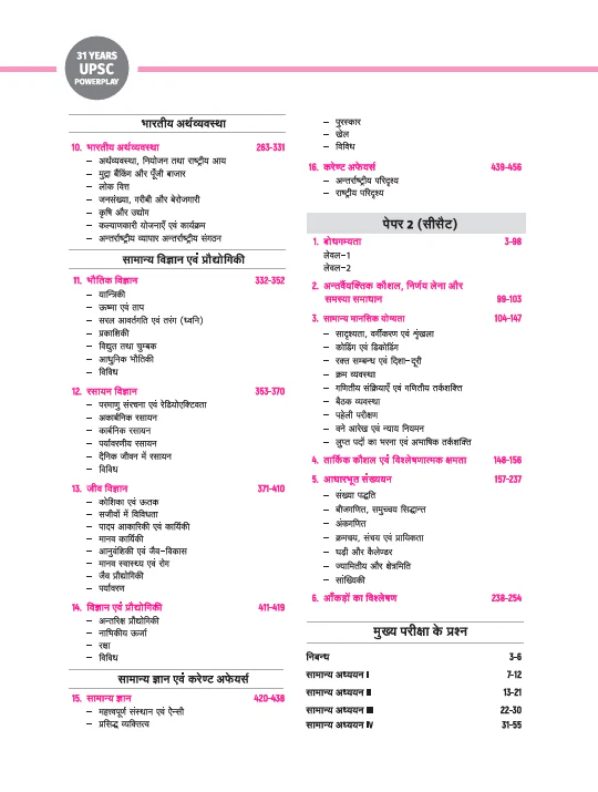 UPSC IAS & State PCS Pre Exam 31 Year Solved Papers (2025 - 1995) | GS (Paper1) and CSAT (Paper2) | Hindi Medium - Image 4